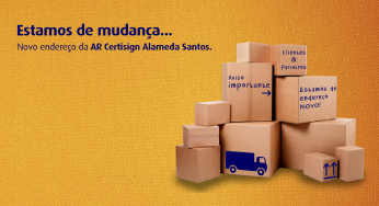 Novo endereço da AR Certisign Alameda Santos (SP)