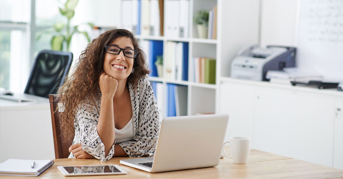 empresário de um escritório de contabilidade