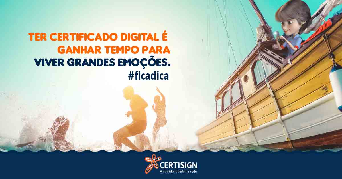 Emoções que só quem tem Certificado Digital sente