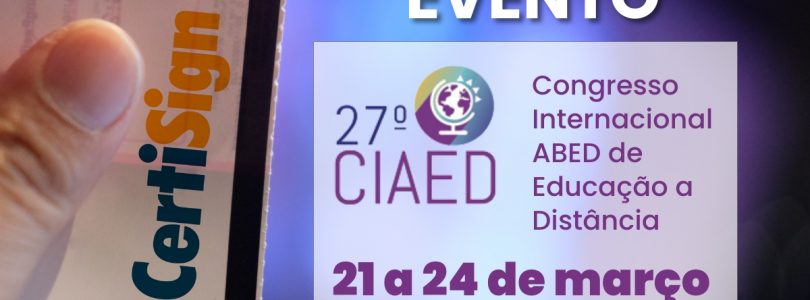Digitalização, segurança e confiança no ensino híbrido é tema de palestra em congresso promovido pela ABED